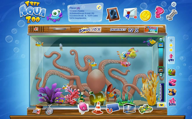 aquarium simulation